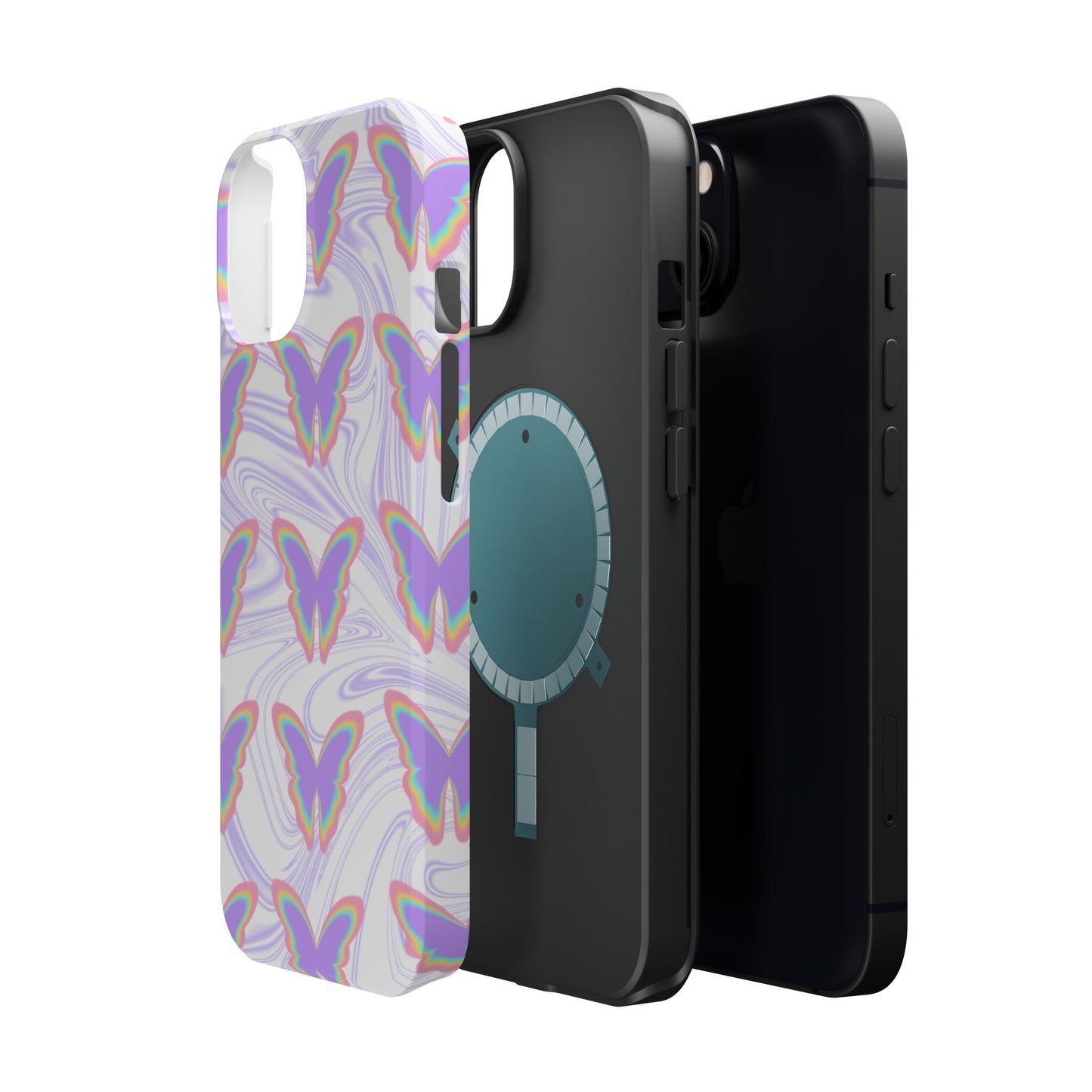 Colorful Butterfly Magnetic Phone Case