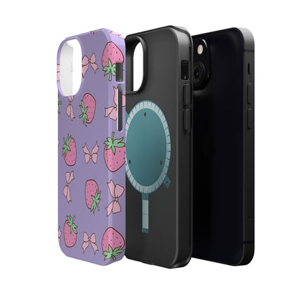 Cute Strawberry Pattern Phone Case