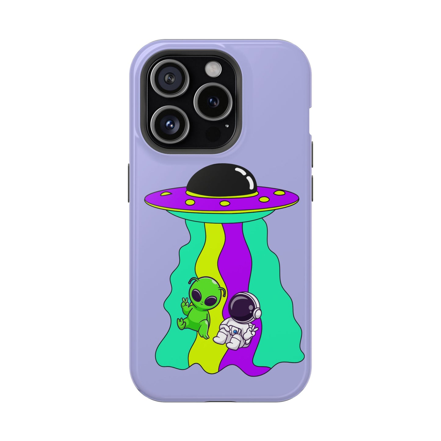 Alien and Astronaut Phone Case