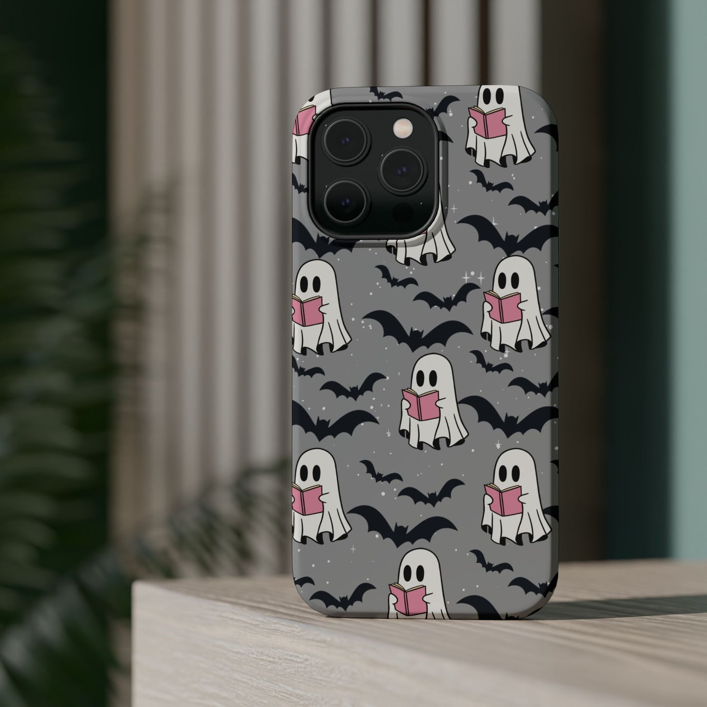 Ghostly Bat Phone Cases