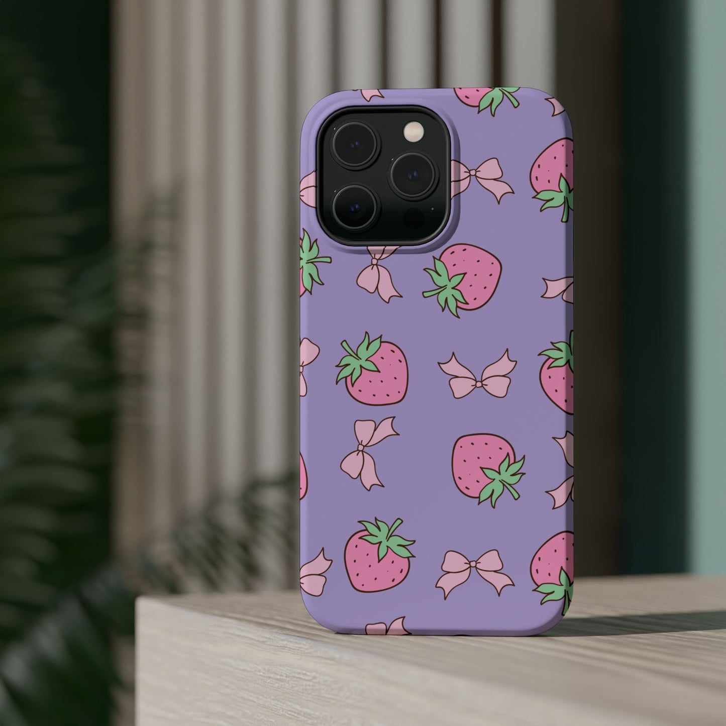 Cute Strawberry Pattern Phone Case