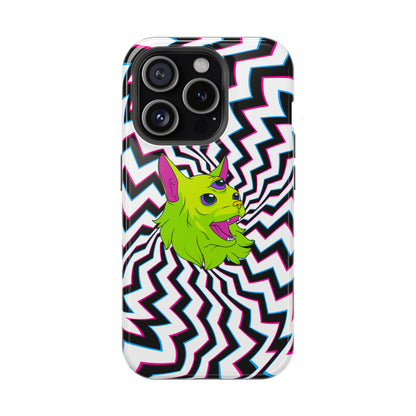 Vibrant Alien Cat Magnetic Phone Cases