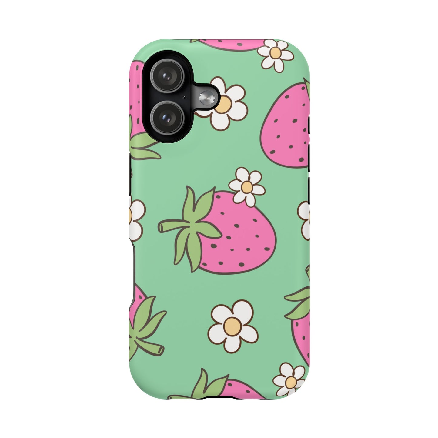 Cute Strawberry Impact-Resistant Phone Case