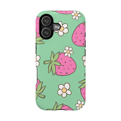Cute Strawberry Impact-Resistant Phone Case