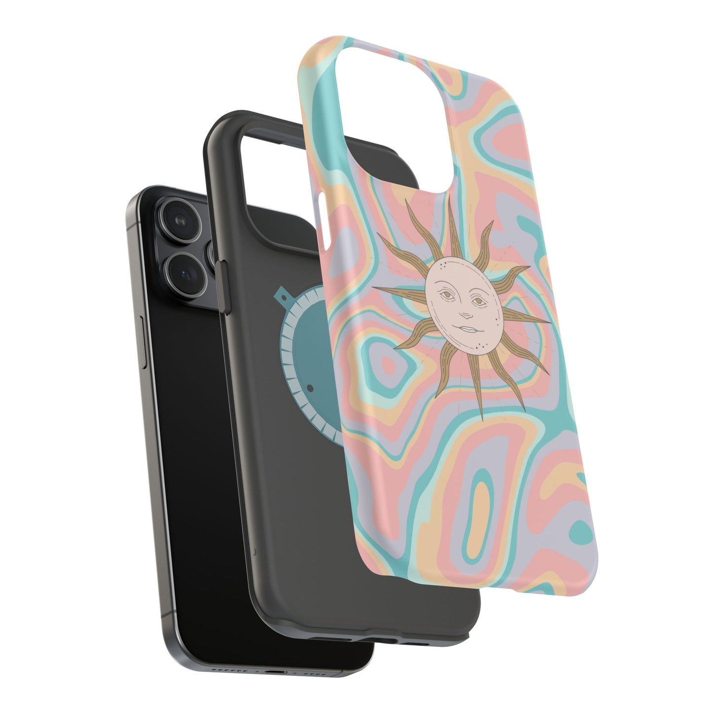 Sun and Waves Phone Case