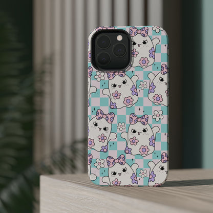 Adorable Ghost Pattern Magnetic Phone Case
