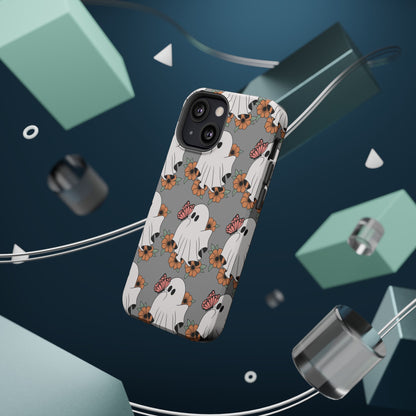 Cute Ghost Floral Phone Case