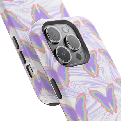 Colorful Butterfly Magnetic Phone Case