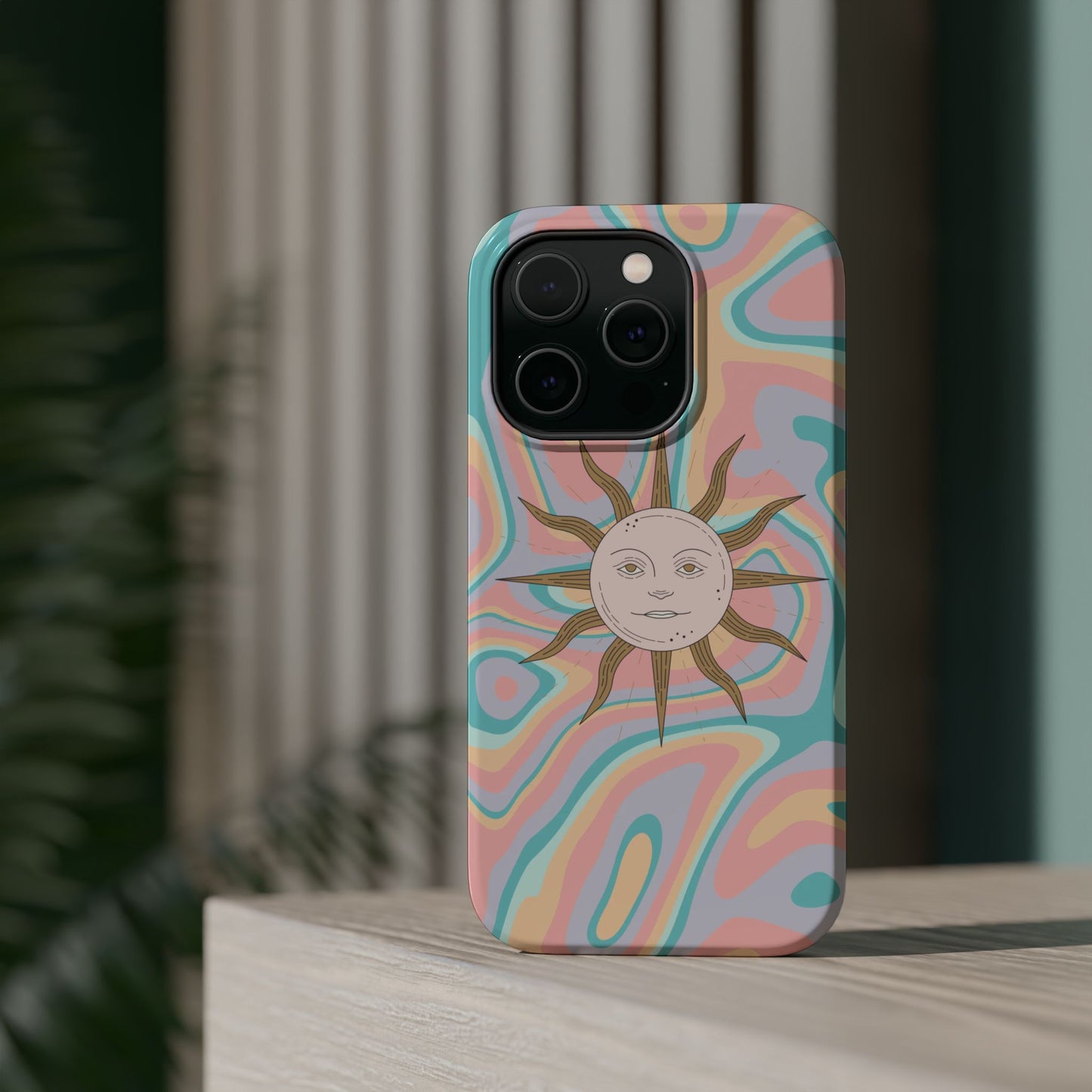 Sun and Waves Phone Case