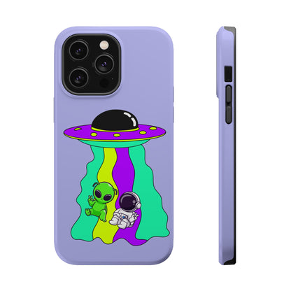 Alien and Astronaut Phone Case