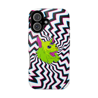 Vibrant Alien Cat Magnetic Phone Cases