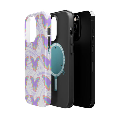 Colorful Butterfly Magnetic Phone Case