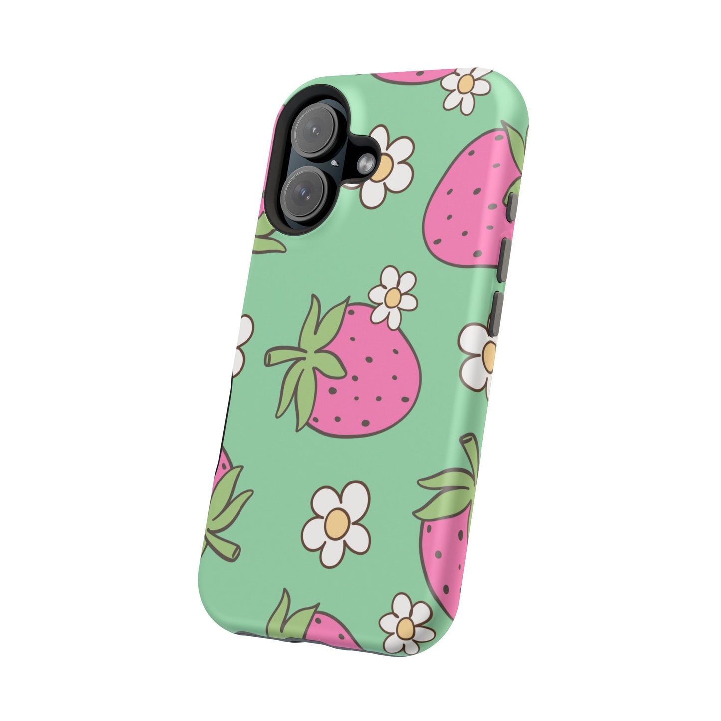 Cute Strawberry Impact-Resistant Phone Case