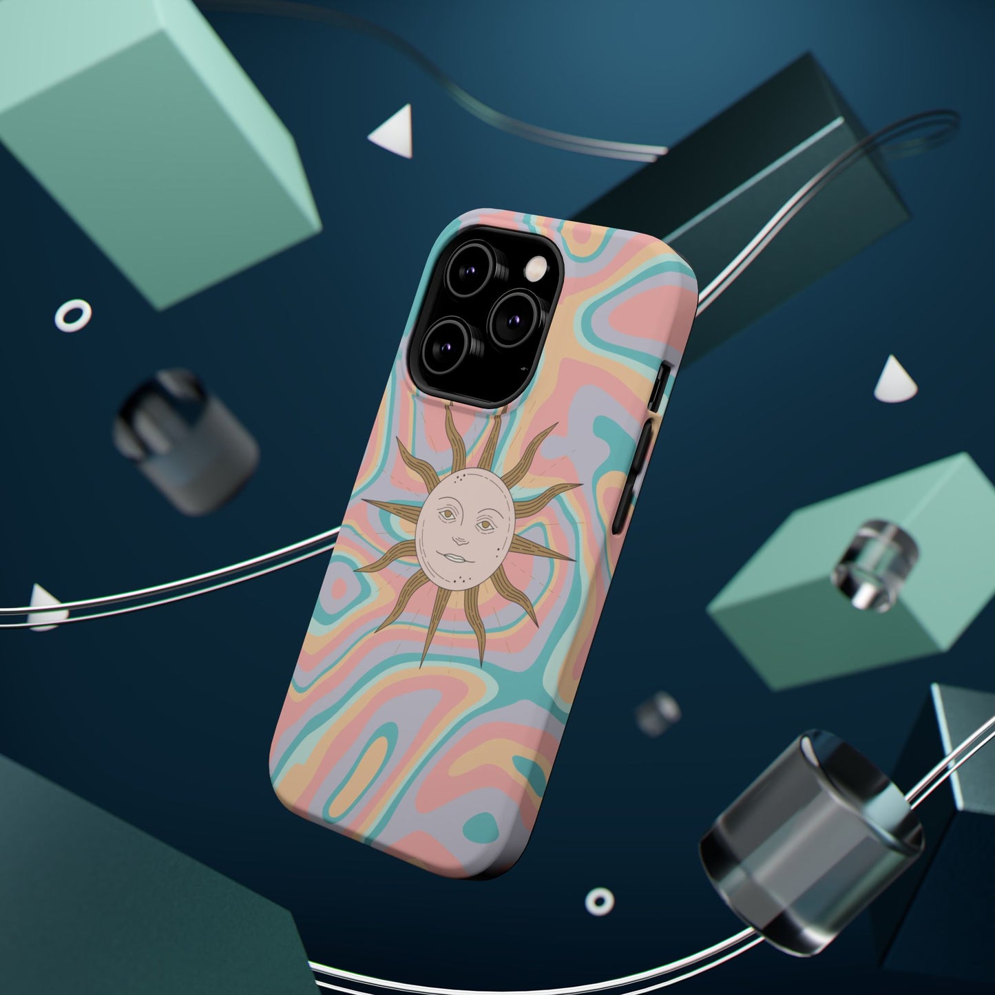 Sun and Waves Phone Case