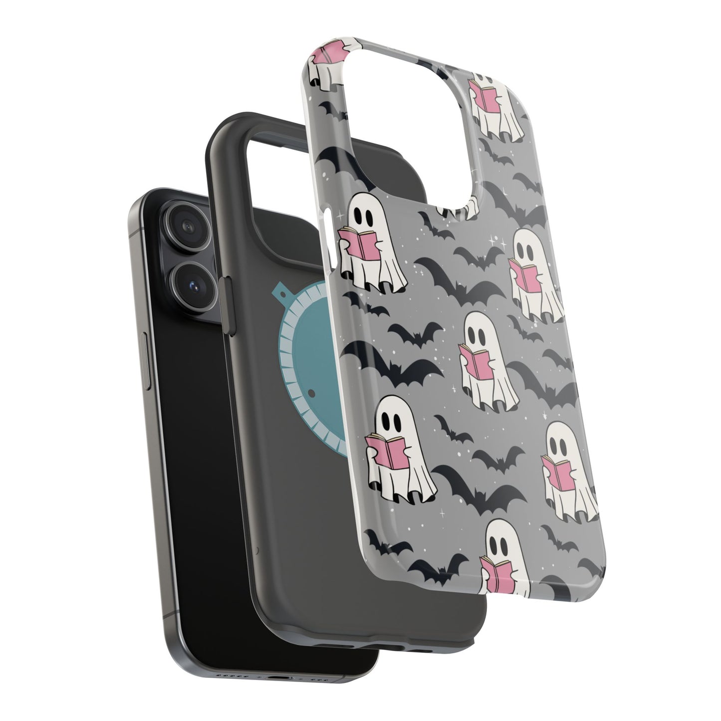 Ghostly Bat Phone Cases