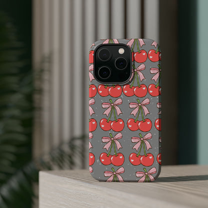 Cherry Bow Magnetic Phone Case