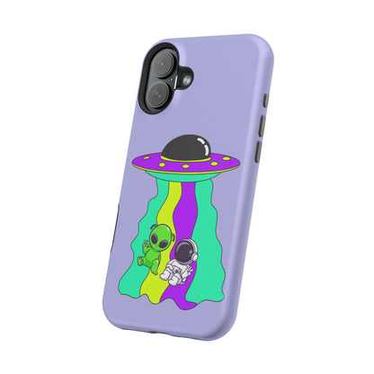 Alien and Astronaut Phone Case