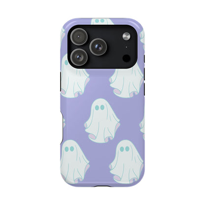 Ghost-Themed Impact-Resistant Phone Case