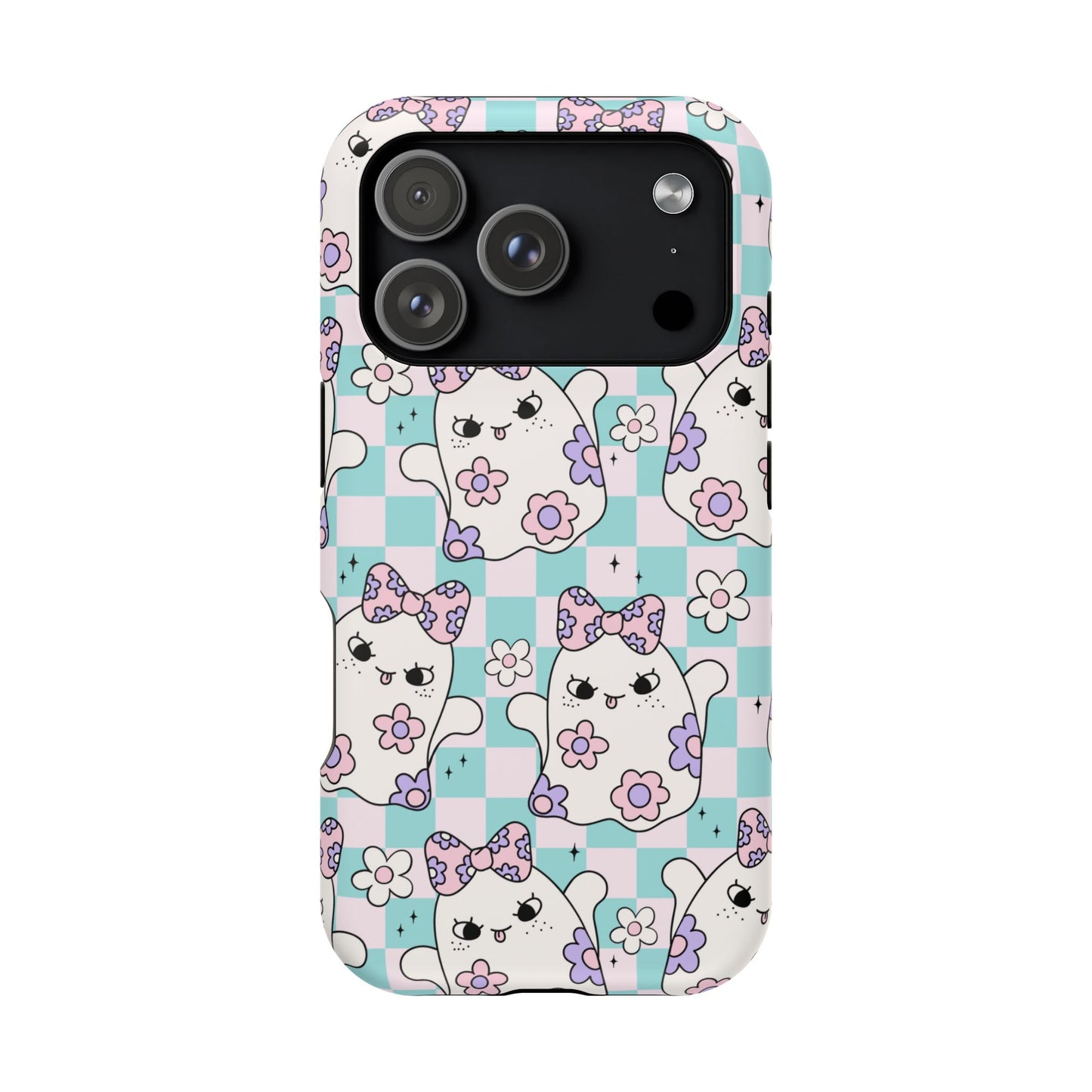 Adorable Ghost Pattern Magnetic Phone Case