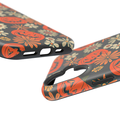 Pumpkin Floral iPhone Case