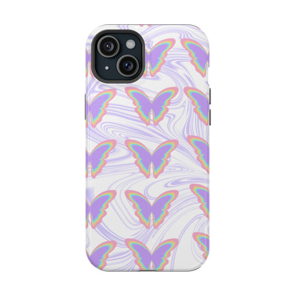 Colorful Butterfly Magnetic Phone Case