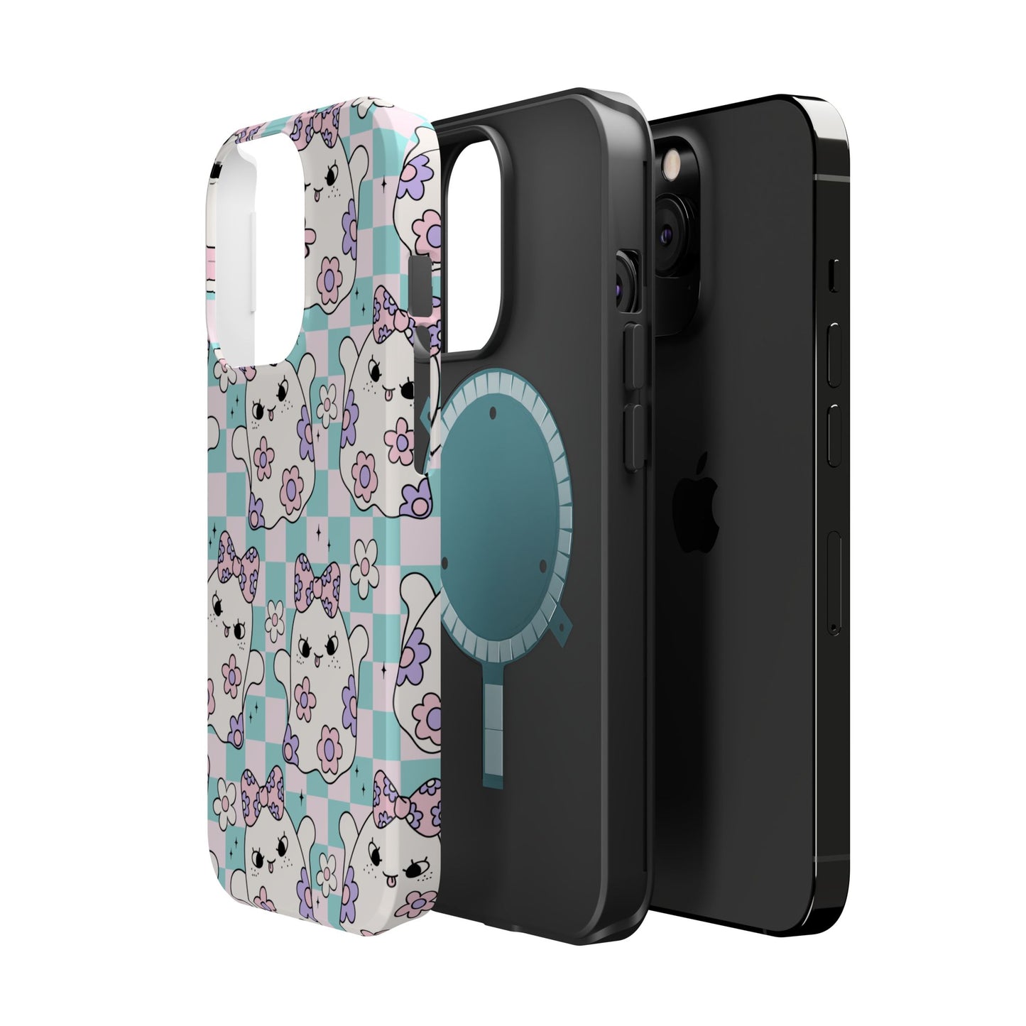 Adorable Ghost Pattern Magnetic Phone Case