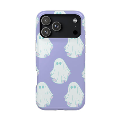 Ghost-Themed Impact-Resistant Phone Case