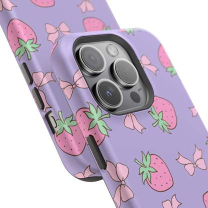 Cute Strawberry Pattern Phone Case