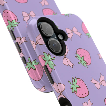 Cute Strawberry Pattern Phone Case