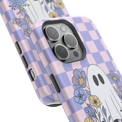 Cute Ghost Floral Phone Case