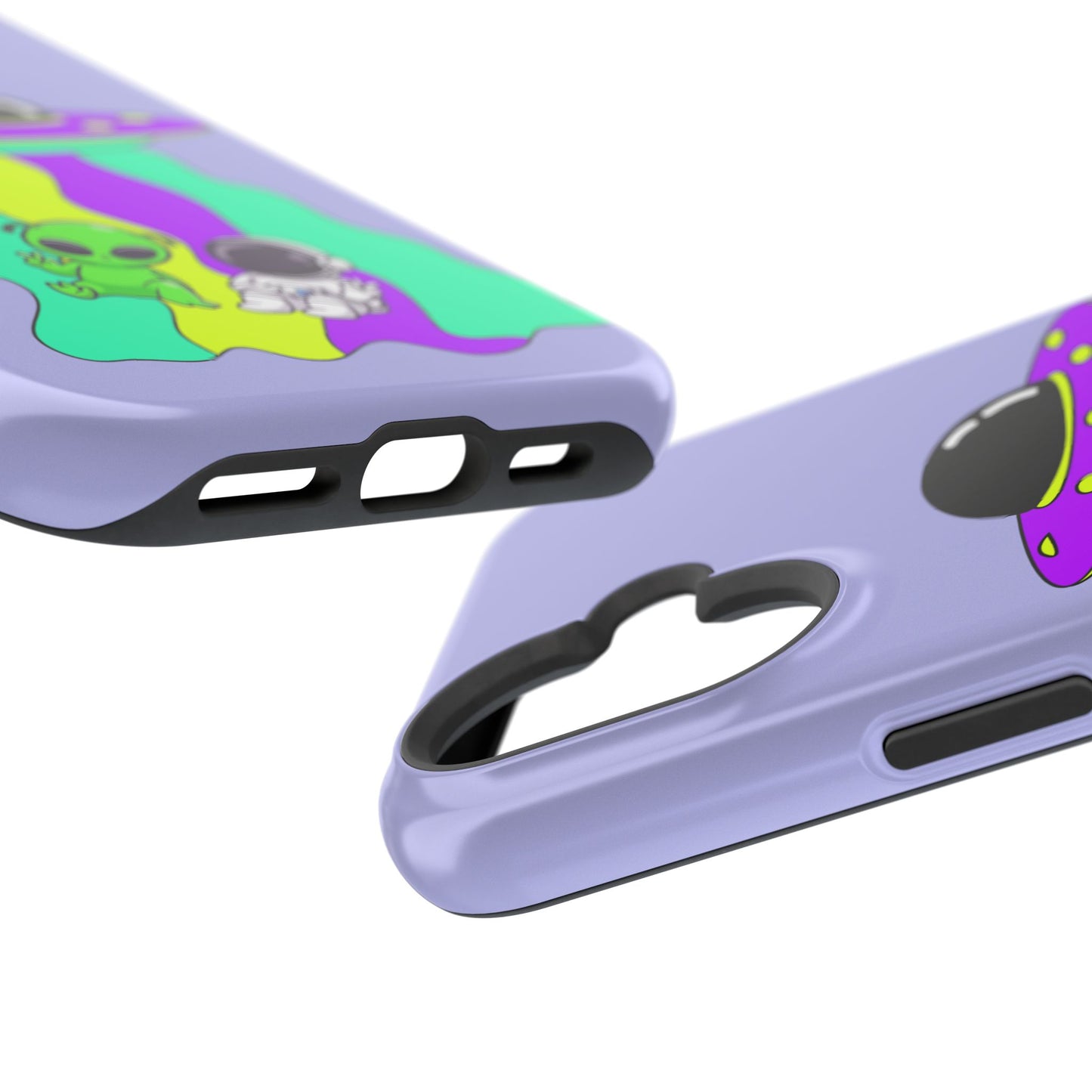 Alien and Astronaut Phone Case