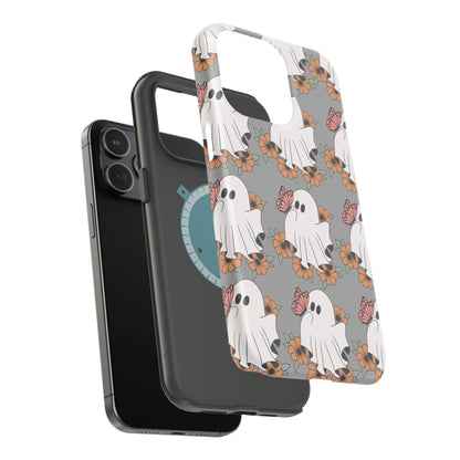 Cute Ghost Floral Phone Case
