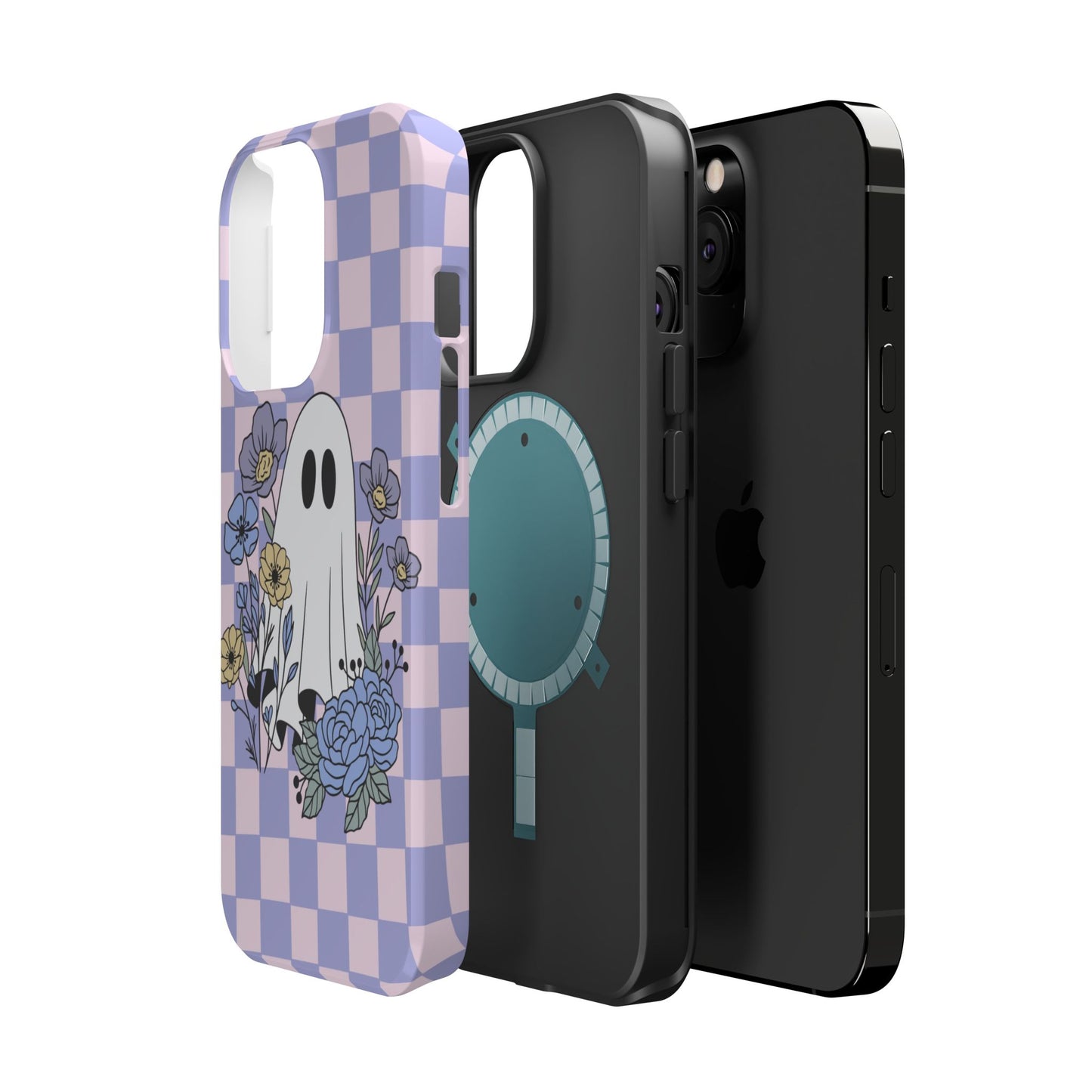 Cute Ghost Floral Phone Case