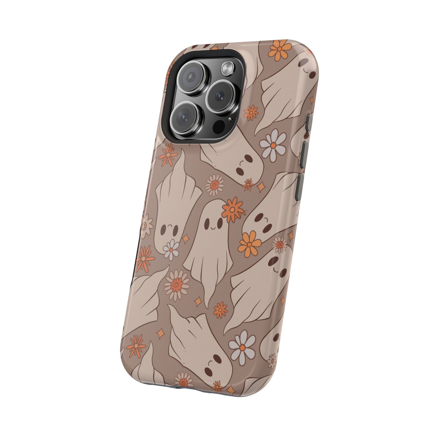 Ghostly Floral Magnetic Phone Cases