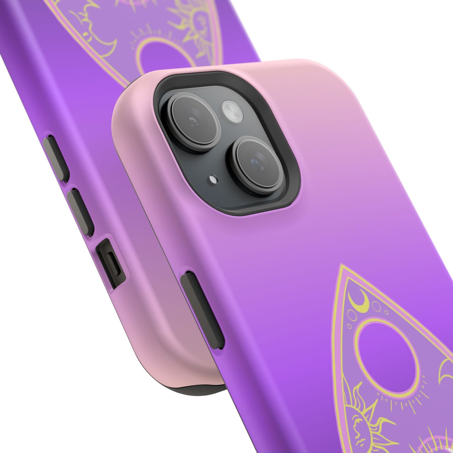 Purple Gradient with Planchette and Celestial Design