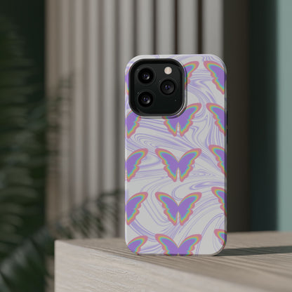 Colorful Butterfly Magnetic Phone Case