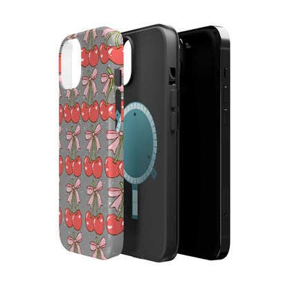 Cherry Bow Magnetic Phone Case
