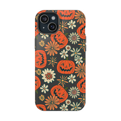 Pumpkin Floral iPhone Case
