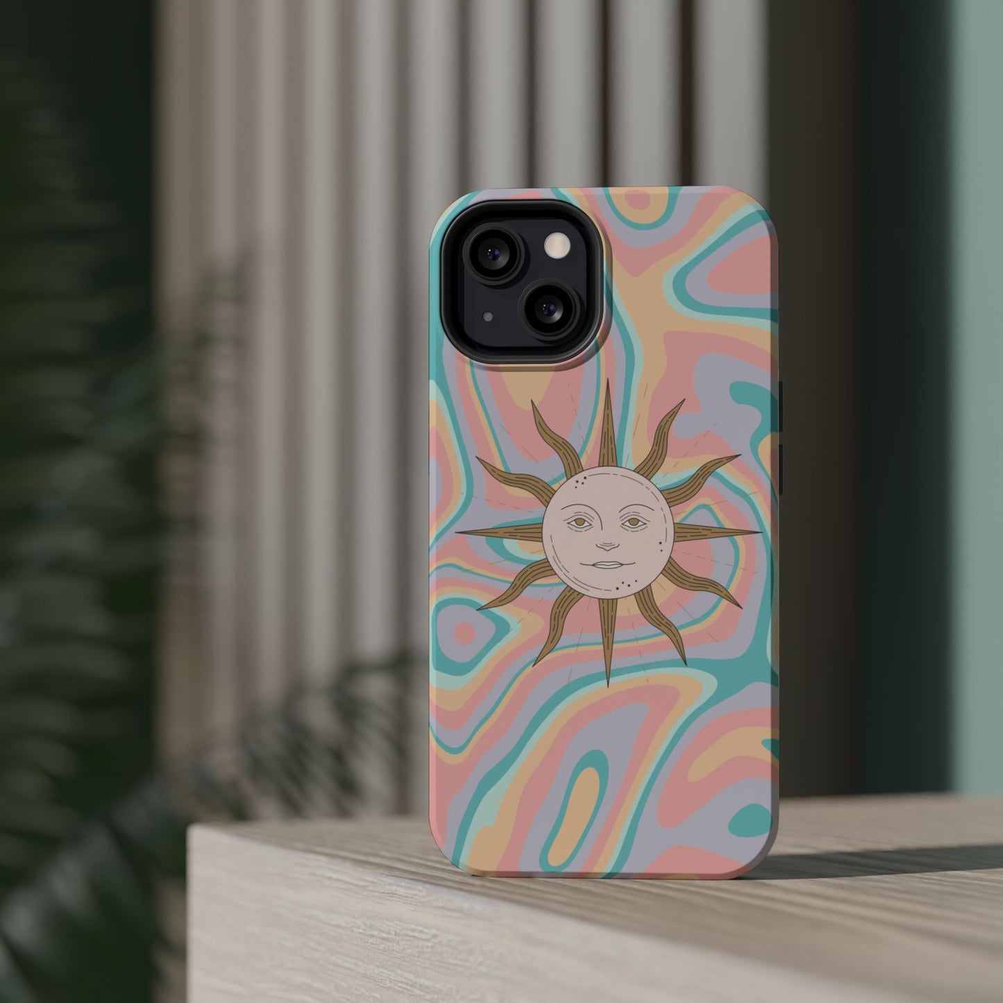 Sun and Waves Phone Case