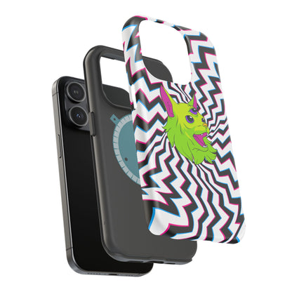 Vibrant Alien Cat Magnetic Phone Cases