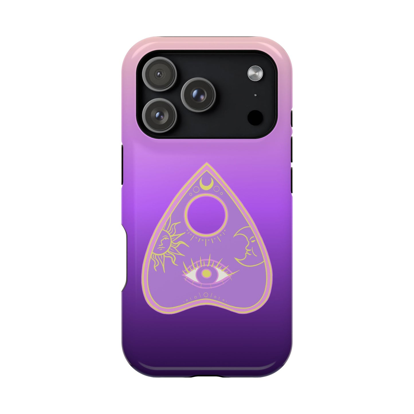 Purple Gradient with Planchette and Celestial Design