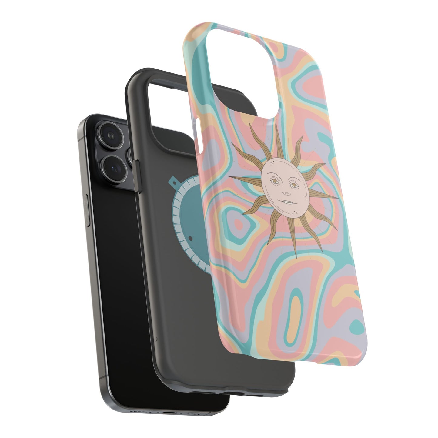 Sun and Waves Phone Case