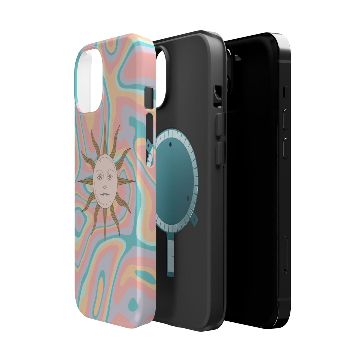 Sun and Waves Phone Case
