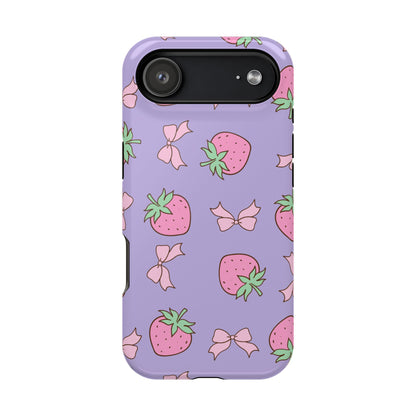 Cute Strawberry Pattern Phone Case