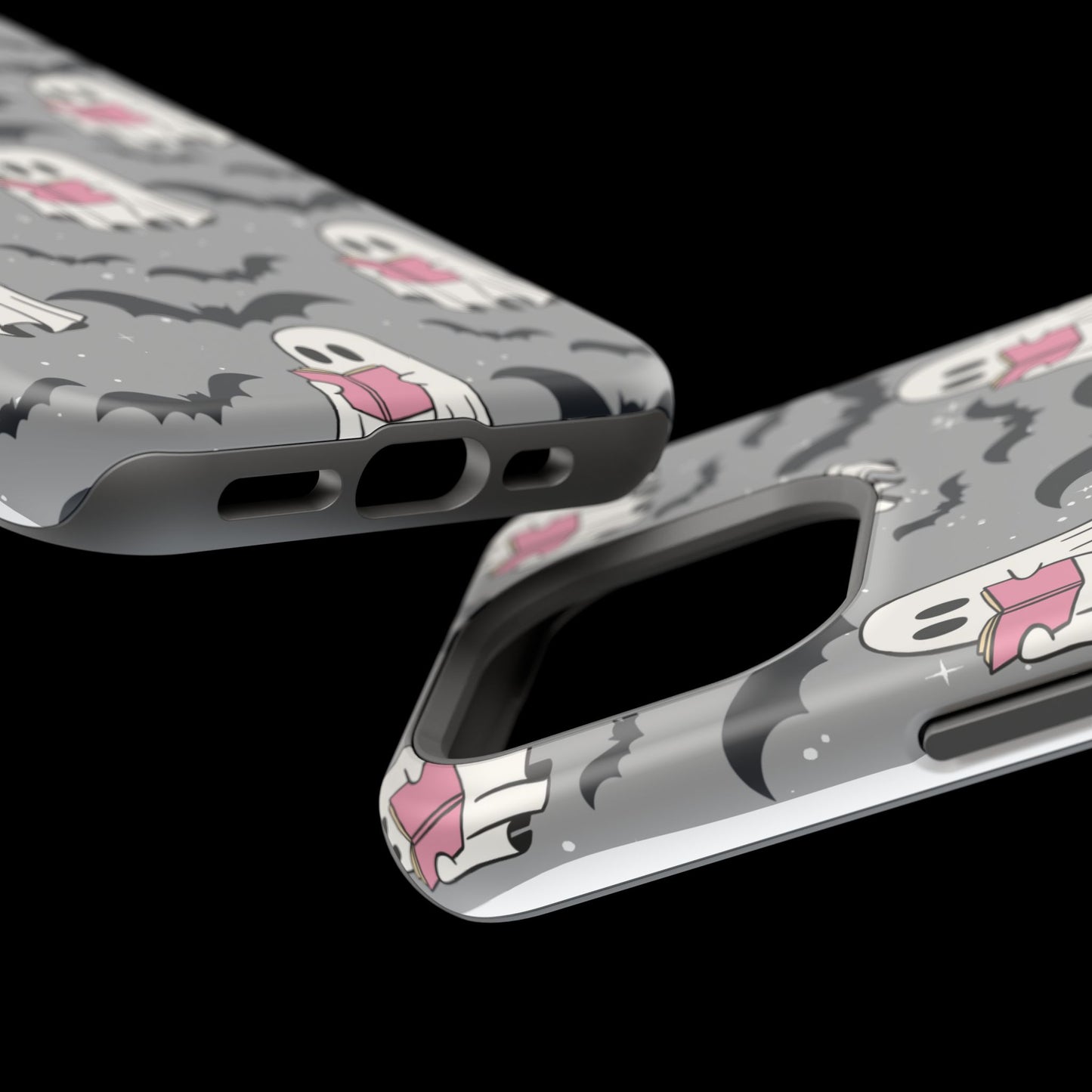 Ghostly Bat Phone Cases