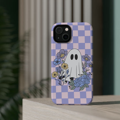 Cute Ghost Floral Phone Case