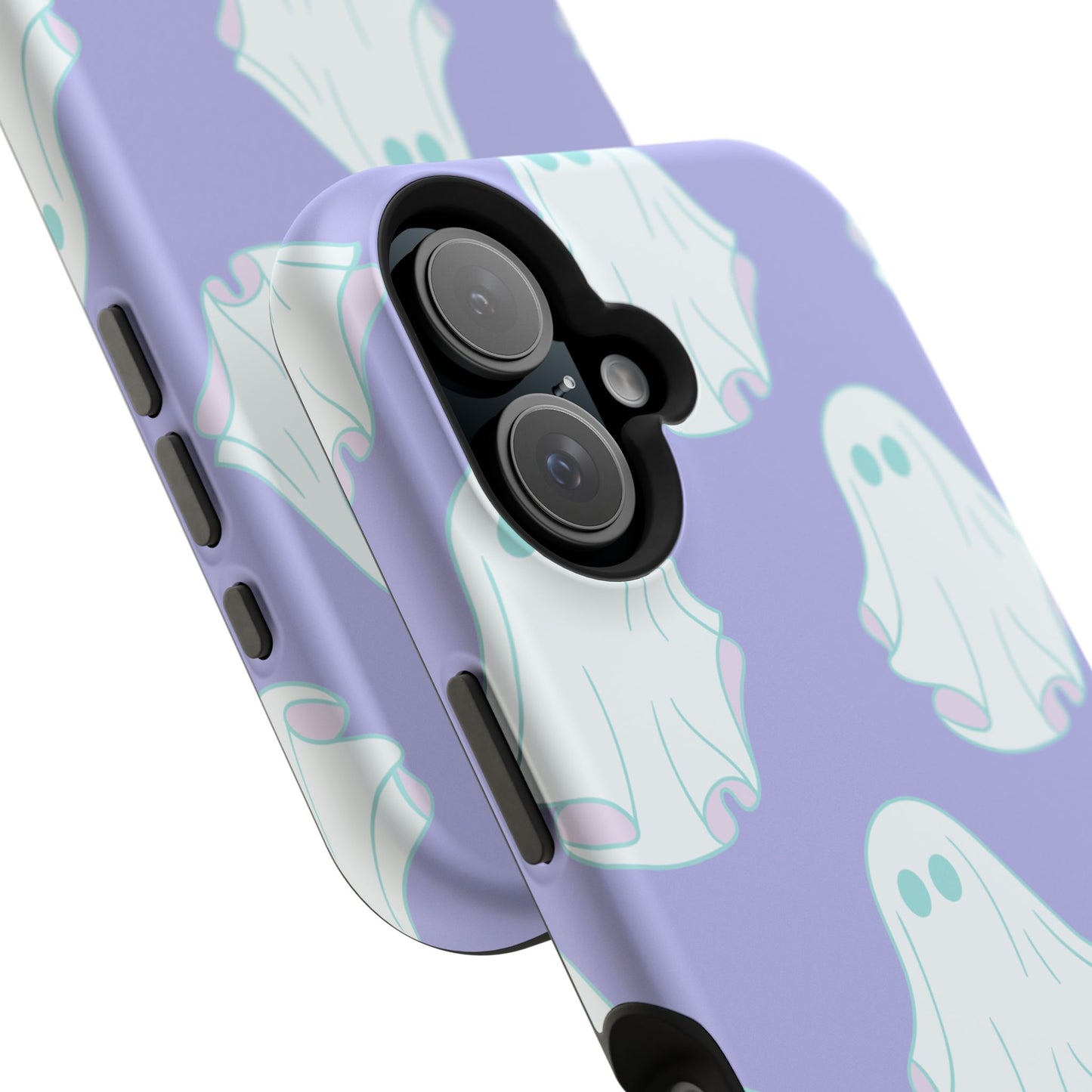 Ghost-Themed Impact-Resistant Phone Case