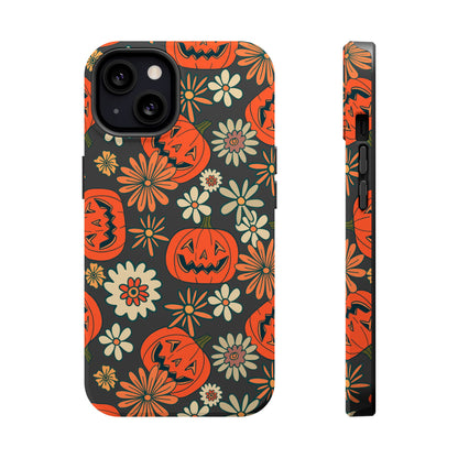 Pumpkin Floral iPhone Case