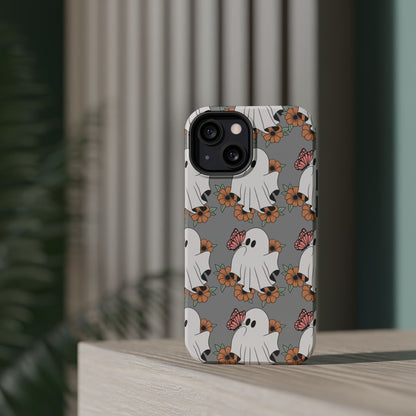 Cute Ghost Floral Phone Case
