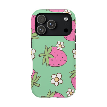 Cute Strawberry Impact-Resistant Phone Case